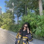 Zee JKT48 Instagram - hey 😎✨ Nascar Jacket from @erigostore @erigostore X @tokopedia #ErigoXTokopedia #IndonesiaRepresent #NewYorkTakeOver