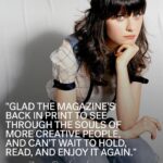 Zooey Deschanel Instagram - The ‘New Girl’ will always be a NYLON girl. Ahead of our 2024 print relaunch, @zooeydeschanel looks back at her October 2008 cover in a new Letter to the Editor. Photographed by Hilary Walsh