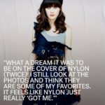 Zooey Deschanel Instagram - The ‘New Girl’ will always be a NYLON girl. Ahead of our 2024 print relaunch, @zooeydeschanel looks back at her October 2008 cover in a new Letter to the Editor. Photographed by Hilary Walsh