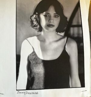 Zooey Deschanel Instagram - First headshots and resume. Just call my dad’s office number and my mom will drive me to the audition.
