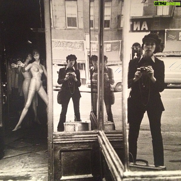 Emmy Rossum Instagram - #tbt my mom was a badass #nyc