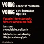 Jessica Capshaw Instagram - Voter suppression and obstruction of justice in the American voting system is real. We, the people need to everything to stop it...#alleyesonkentucky