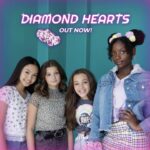Haley LeBlanc Instagram - Diamond Hearts is out now! 💎 let us know what you think! 💜 link in bio ⬆️