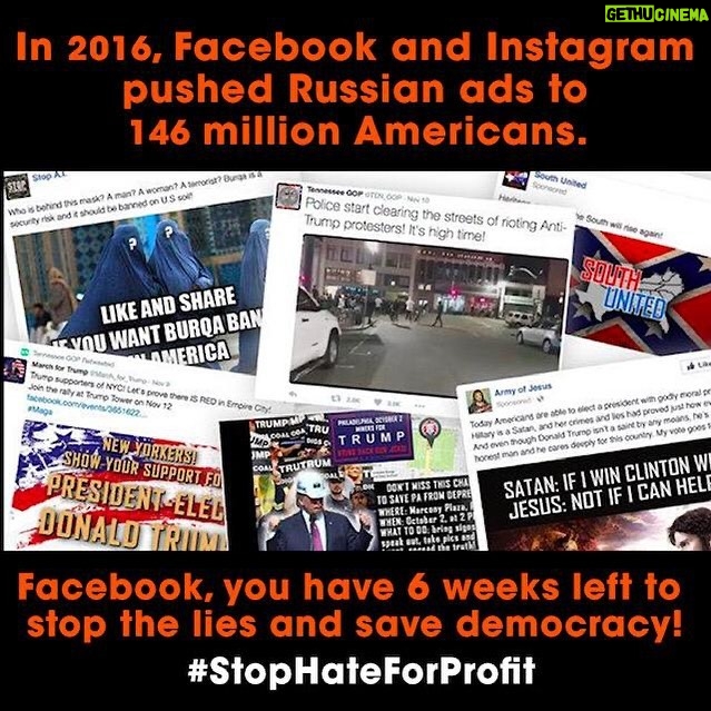 Olivia Wilde Instagram - #stophateforprofit