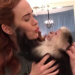 Sarah Paulson Instagram – The greatest day of my life. Love Petunia. #Ratched