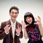 Asami Mizukawa Instagram - 取材時に撮った剛っさんとの2ショット🦢
謎のポーズ...笑