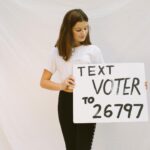Haley LeBlanc Instagram - vote! ✍️