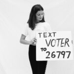 Haley LeBlanc Instagram - vote! ✍️