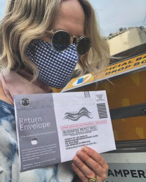 Sarah Paulson Instagram - Did it. 
Did you do it? 
You should. 
Do it.