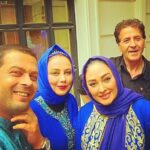 Elham Hamidi Instagram - با همکاران و دوستان خوبم در کار جدیدم روزهای بیقراری.هرگز بی قرار نباشید حتی در عاشقی