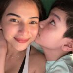 Jennylyn Mercado Instagram – Sunkissed and my son’s kiss 🥰