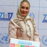 Elham Hamidi Instagram - به بهانه مراسم تاسیس و  هفتادو یک سالگی  سازمان ملل متحد در ایران  یه سوالی برام پیش اومد و دوست دارم به اشتراک بزارم بین شما عزیزان ،  لطفا آنچه که در یک کلمه و یا جمله میدانید و میتوانید در خصوص سازمان ملل متحد بگید و بنویسید یعنی در اولین لحظه چی به ذهنتان میرسه ؟ به امید اینکه این سازمان از وظایف تشریفاتی تر خارج بشه و با مشروعیت و قدرت بیشتر به وظایف اصلی تر خودش و ایجاد نظم و صلح جهانی و جلوگیری از قتل و عام و مظلوم کشی در هر جای جهان  و  به پایان جنگ ها  بپردازد ، چون خیلی سوال کردین زحمت طراحی لباس امروزم از دوست خوبم خانم سایه موسوی بود که ازش متشکرم همینجور از گروه مشاوره و  تبلیغاتی ایده ایستا که اجرای این برنامه رو داشتند و همیشه بهترین مراسم ها رو اجرا می کنند