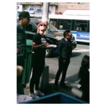 Olivia Wilde Instagram – No idea who took this but I miss NYC and the lower halves of your faces @webb888 & @libatique ♥️