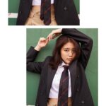 Kasumi Arimura Instagram – あれよあれよと楽しい撮影は過ぎ去り。気持ちまで凛々しくしてくれるお洋服を着させていただきました🐈‍⬛💫@voguegirljapan