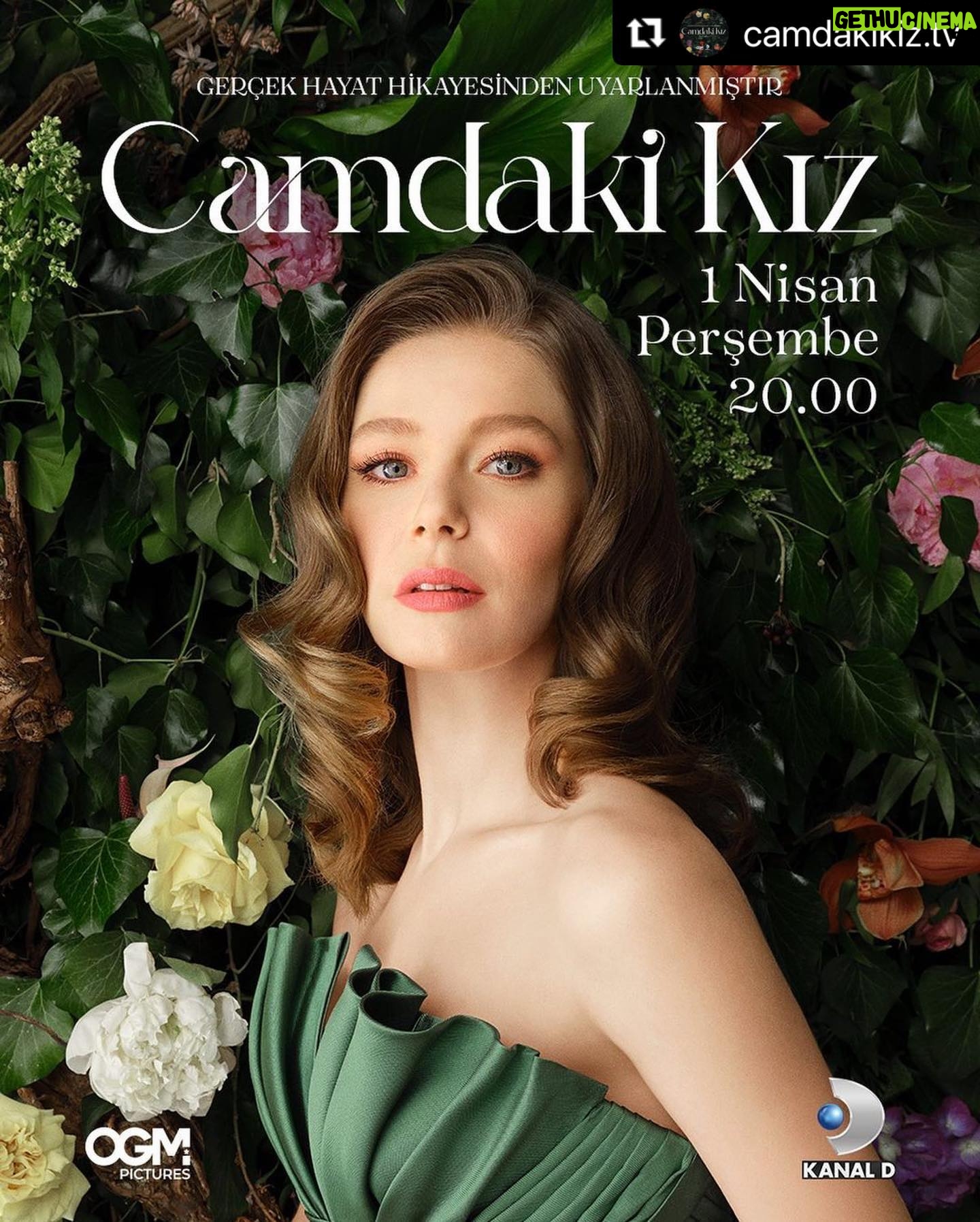 Burcu Biricik Instagram - #CamdakiKız 1 Nisan’da Kanal D’de ! 💃❤️
@camdakikiz.tv 🎈✨