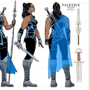 Tessa Thompson Instagram - Yesterday was National Superhero Day apparently. So I started looking through old pics. From my clumsily training for the first film (pardon Le French, kiddies) to seeing the character evolve in the comics, it’s been a crazy dream playing Valkyrie. Our oddness   our traumas are also our superpowers. So says my fav real life superhero @markruffalo, “we’ve got to love ourselves, buddy”.