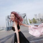 Victoria Song Instagram – 🦄 summerlover 
#summer #Pink #purple