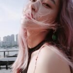 Victoria Song Instagram – 🦄 summerlover 
#summer #Pink #purple