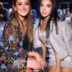 Amina Khalil Instagram - More from the R A M I  K A D I Fashion Show Last Night.. with the beautiful @salmaabudeif Styled by the pro @yasmineeissa Special thanks to @zeinaelnaggar @exi_element @alsagheersalons @marzook_official And incase anyone is wondering, i spent the day in the sun to get “sunkissed” and ended up burning hence the burnt knees 😂😂 #sunblock4life