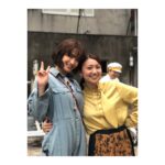 Suzu Hirose Instagram – 黄以子さん♡後ろにマーロウと写真撮り終わったリュウさんが映りこ込みしてた。ネメシス最終回明日ですね。夜10:30から是非おねしゃす！