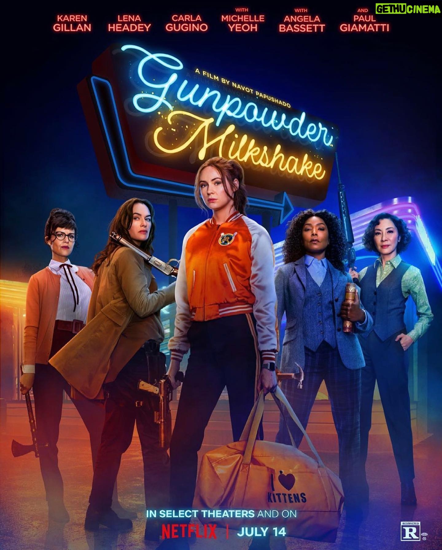 Angela Bassett Instagram - Revenge is best served cold🧊
Gunpowder Milkshake is on Netflix US/Canada/Nordics July 14th & In theaters Internationally this Summer. #GunpowderMilkshake @netflixfilm @netflix @studiocanal