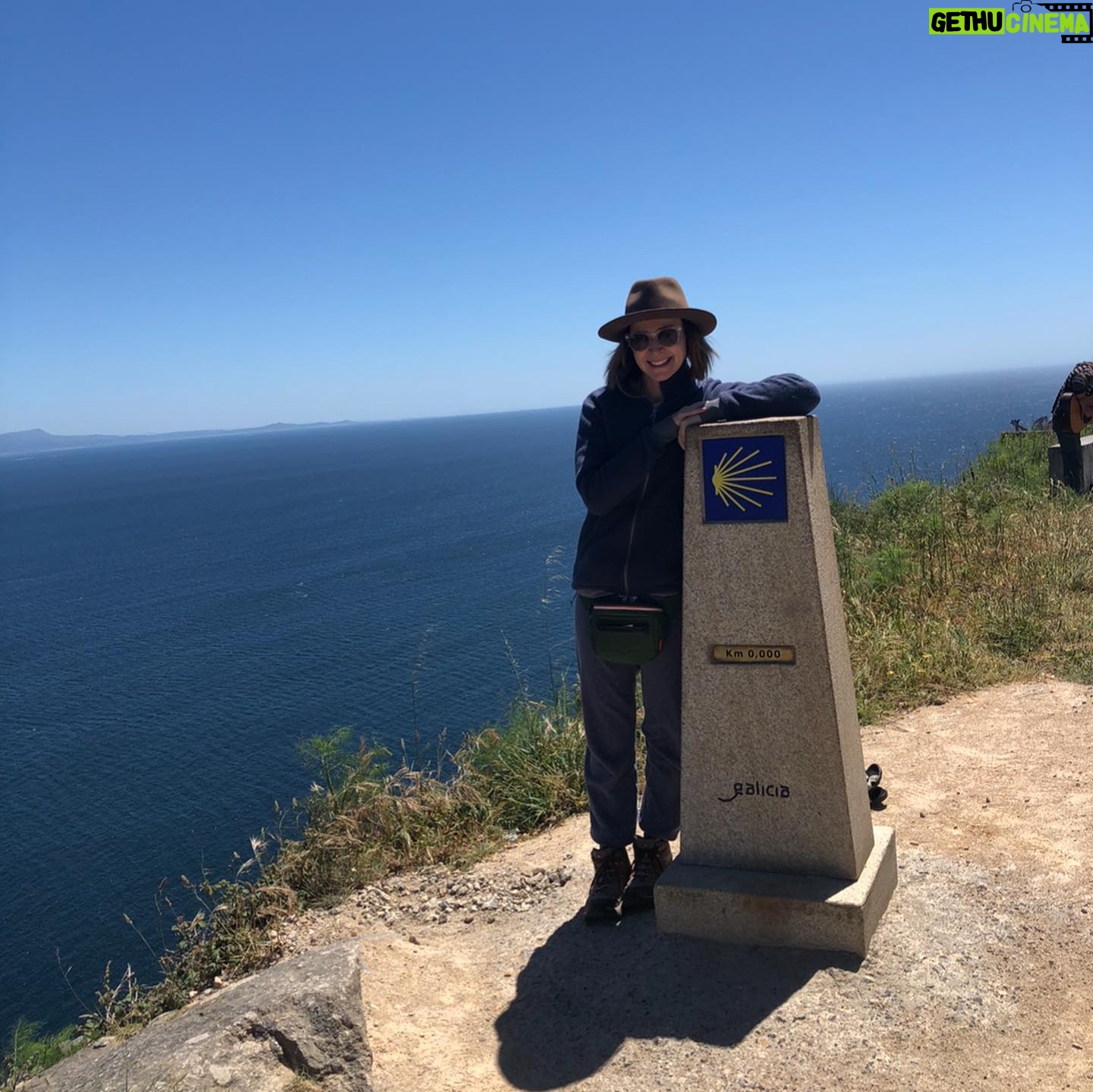 Caterina Scorsone Instagram - This is my Papa. He and I walked the Camino de Santiago two years ago. I feel so lucky to have had the chance to spend that time with him. He inspires me in so many ways it’s hard to count ‘em. He’s a dedicated social worker, a poet, a mystic and a wonderful father. Over the last decade he has walked every major route (and some not so major routes) of the Camino as a true pilgrim. He speaks 4 plus languages and often acts as a translator for other pilgrims on the road. I call him the “Old Man of the Camino”. And think pilgrims should get an extra gold stamp on their pilgrim passports if they find him. Wishing he and all the other great Dads out there a Happy Father’s Day.