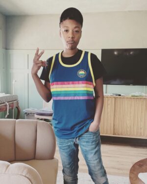 Samira Wiley Instagram - See ya later #pride ✌🏾 
Til next year ima stay #proudaf
