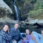 Milla Jovovich Instagram – What an incredible day we had taking the kids on a gorgeous boat tour of #Indianarm in Vancouver with Mike @indianarmcharters! We had so much fun finding nice spots to swim by the waterfalls and Mike has a bbq on his boat, so my hubby grilled up some burgers right there on the water! It was truly a magical and unforgettable trip.✨
