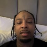21 Savage Instagram - I promise I don’t have a lazy eye my camera be wiggin