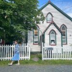 Milla Jovovich Instagram – We’re finally in Newfoundland for the last leg of @everanderson’s new movie #peterpanandwendy! We spent the day walking around the gorgeous town and had lunch at the historic @mallardcottage which was so delicious. They even have their own garden in the backyard and in the last pic you can see the way they roast meat, slow and low on hot coals made of wood from the area. Ever and her co-star @alexandermolonyofficial who plays Peter Pan had a great time finding old bones scattered around and trying to guess what each plant was growing in the garden. It’s a seaside town of charming, old houses painted in brilliant colors, sweet and friendly people and even cool vintage clothing stores. In the evening we sit downstairs at our hotel with the rest of the cast and parents playing Empire for hours! I feel so lucky to be experiencing this with my amazing kiddo! #peterpanandwendy #disney #newfoundland