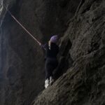 Kinsey Wolanski Instagram - The only way up to the Westman islands is climbing this rope, would you go?