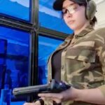 Julia Montes Instagram – Never mess with the woman whose aim is better than her temper 🎯🔥🔫😉 #JMtips