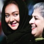 Niki Karimi Instagram – خداحافظ عشق من 
به غزل و عسل و على عزيزم تسليت مي گم
🖤