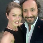 Burcu Biricik Instagram - I loveeee @tunclarinenguzeli ❤️🕺🧿
@insanlar_ikiye_ayrilir 🍀🎈
#ayvalıkfilmfestivali 🤟😎