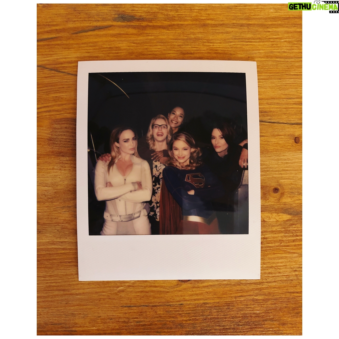 Melissa Benoist Instagram - Some (but not all of) the ladies of #CrisisOnEarthX 💪💁♀️ starts on @supergirlcw tonight