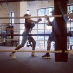 Priah Ferguson Instagram – I enjoyed my first class…a lil’ too much. great workout and stress reliever. thanks @pepper_boxing_atl 😭🖤