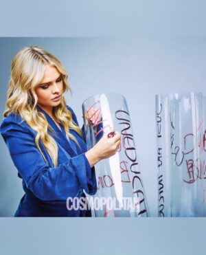 Kinsey Wolanski Instagram - Cosmopolitan Magazine…… 
wow is this real life? Been waiting awhile for this spread to come out and am a very happy excited girl 🥰🥰 @itplive