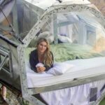 Kinsey Wolanski Instagram – Waking up with a view in Peru 🇵🇪 ⛰ would you stay here? @skylodgeperu