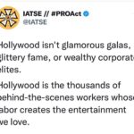 Lauren Cohan Instagram – None of what we do is possible without our crews. I stand with IATSE! #iasolidarity 💪🏼