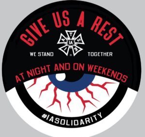 Lauren Cohan Instagram - None of what we do is possible without our crews. I stand with IATSE! #iasolidarity 💪🏼