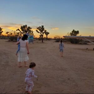 Caterina Scorsone Instagram - National Daughter’s Day? Okay. Three miraculous girls danced into this world with me as their gate and guide. I accept with my whole heart and every wink of sleep un-slept the privilege of knowing them. May they scream and shout, stamp and sing their presence while they are here. May they find all the beauty on the inside of them in what they see projected and read back in the people and world outside of them. Rain and shine. Pain and joy. Amen. ❤️ @amidtheash