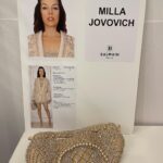 Milla Jovovich Instagram - From the fitting to the finished look to a great onstage pic by @lenaknappova! What a whirlwind adventure it was to walk in the @balmain show! Thank you again @olivier_rousteing and the entire team who put on such a spectacular event! #parisfashionweek #balmain