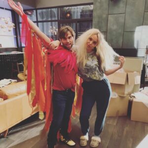 Camilla Luddington Instagram - SPOILER… 

Jo Wilson. S18 E1.  Last slide- this is what I have to deal with daily.. @jake.borelli