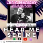 Lena Headey Instagram – #Repost @hearmeseemepodcast with @make_repost
・・・
To mark #worldhomelessday I want to announce a special @hearmeseemepodcast episode featuring @Haircuts4Homeless ambassador @iamlenaheadey 
🖤
We talk about an amazing project, two years in the making, to help humanise the face of homelessness 
🖤
It will be live at 12noon on Tuesday 12th October to coincide with the launch of the #hearmeseemebook crowdfunder 
🖤
Have a listen and please share the heck out of it 
🖤
#hearmeseemebook
#worldhomelessday 
#haircuts4homelessuk #homeless #community #respect #kindness #volunteer #hope #love #help #lenaheadey #zenoti #loreal #acast #spotifypodcast #itunespodcast #youtube #podcast @haircuts4homelessuk @hearmeseemepodcast @iamlenaheadey @lorealpro_education_uki @lorealpro  @gozenoti @acastpodcasts @spotifypodcasts @itunespodcast @youtube @amazonmusic