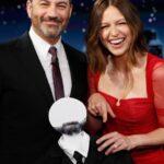 Melissa Benoist Instagram – Had the best time with @JimmyKimmel last night! #Kimmel @JimmyKimmelLive #ABC
Can’t WAIT to put my son in his new Kimmel (or Fiddler on the Roof?) costume for Halloween👌