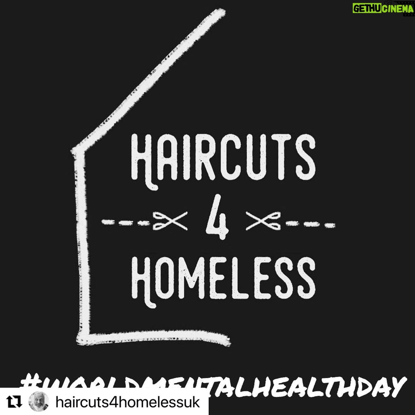 Lena Headey Instagram - #Repost @haircuts4homelessuk with @make_repost
Some words from my lovely pal at @haircuts4homelessuk ❤️❤️❤️
・・・
#worldmentalhealthday is a very special day to me. As someone who has struggled with their mental health for the majority of my life, leading to addiction and self destruction, I have a very real empathy for people and their struggle
🖤
My recovery lead me to form Haircuts4Homeless which allows me to meet so many people facing the same struggles and bonding us with a common goal of making it through, one day at a time
🖤
Mental illness doesn’t differentiate. It affects all classes, races, genders and ages and the negative can become a positive by us all helping each other by communication and respect
🖤
Much love
🖤
#haircuts4homelessuk #homeless #community #respect #kindness #volunteer #hope #love #help #lenaheadey #zenoti #loreal #acast #spotifypodcast #itunespodcast #youtube #podcast @haircuts4homelessuk @hearmeseemepodcast @iamlenaheadey @lorealpro_education_uki @lorealpro @gozenoti @acastpodcasts @spotifypodcasts @itunespodcast @youtube @amazonmusic