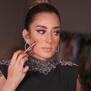 Amina Khalil Instagram - Tonight’s makeup look was by non other than the magical @dinaragheb  And hair by Ahmed Shoukry from @alsagheersalons 💕