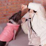 Victoria Song Instagram - Cold outside but warm inside. #WeLoveWinter @moncler