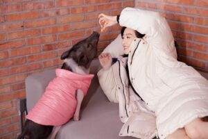 Victoria Song Instagram - Cold outside but warm inside. #WeLoveWinter @moncler
