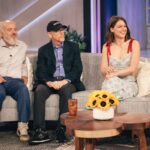 Melissa Benoist Instagram – Had the absolute pleasure of going on the @kellyclarksonshow (who’s maybe an actual ball of happiness?) and got to sit on a couch with legends Ron and Clint Howard (🤯) and hear an incredibly inspiring story. Watch it tomorrow!